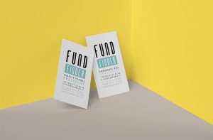 Logo et cartes de visite FundFinder par blindesign